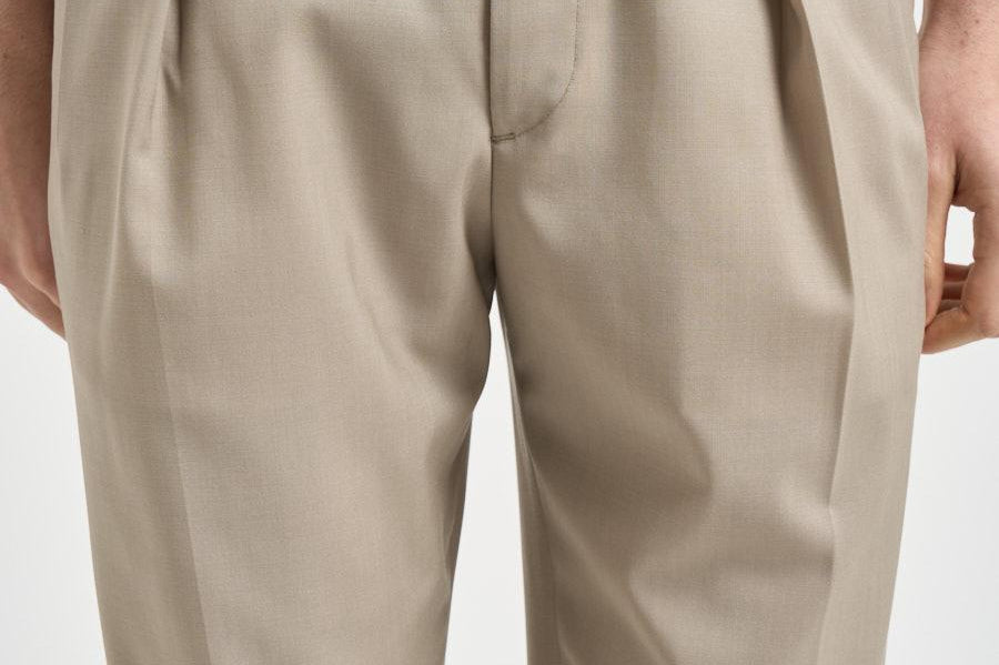 Abito uomo doppiopetto beige GHERIPO 30010843 BRIGLIA 