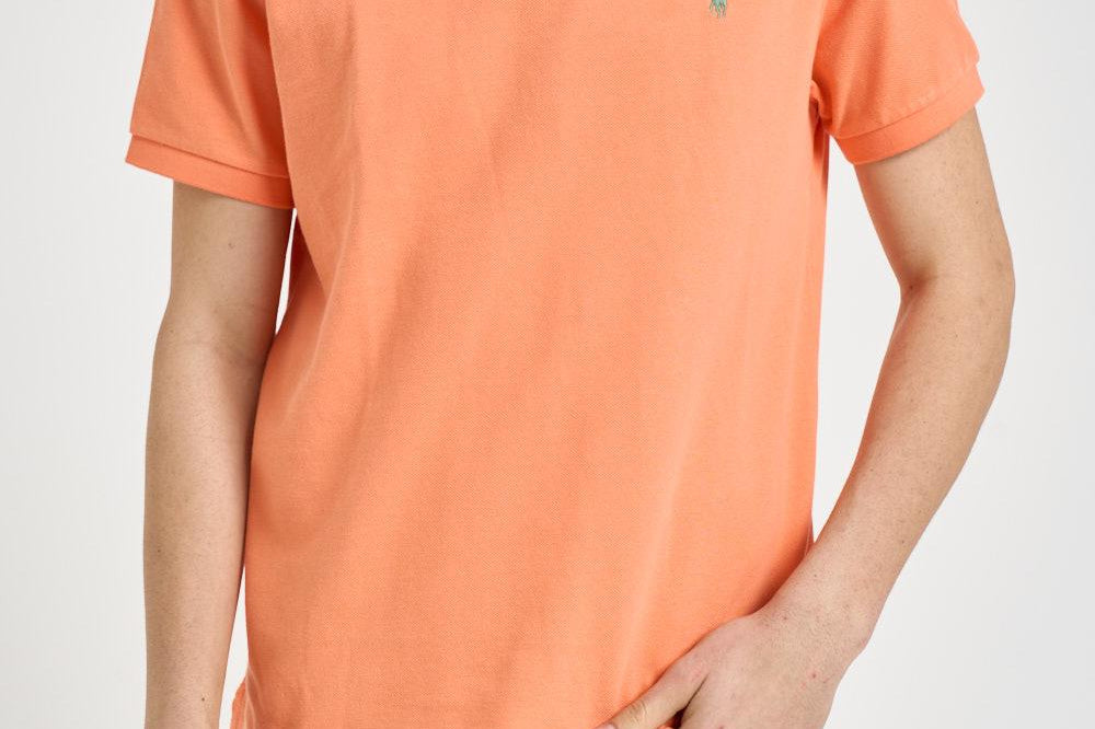 Polo uomo arancione 710536856 505 RALPH LAUREN 