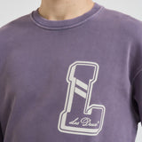 Felpa uomo girocollo lilla LDM200186 365365GREYSTONE LES DEUX 