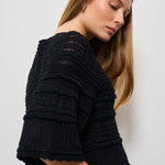 Blusa donna Azelia nera PU0661FA C1L15E01BK MARANT ETOILE 