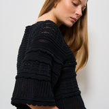 Blusa donna Azelia nera PU0661FA C1L15E01BK MARANT ETOILE 