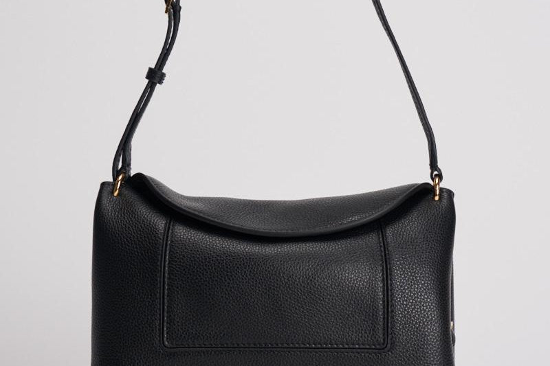 Borsa donna "Penelope" Slouch nera 000148 BLACKCRUST WANDLER 