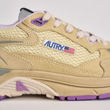 Sneakers donna Hyperway Low gialla HYLW HU01 AUTRY 