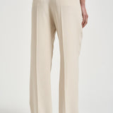 Pantalone donna sartoriale avorio PA0643FB D1F02I23EC ISABEL MARANT 