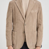 Giacca uomo in velluto fango GL797MF 340612P SANTANIELLO 