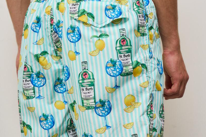Costume uomo Gin tonic a righe GINSTYLESTRIPES S56 MC2 SAINT BARTH 