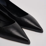 Ballerina donna a punta nera SNDP8FL130 BLACK AEYDE 