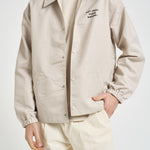 Giacca uomo in nylon beige JT183 PA014MT DROLE DE MONSIEUR 