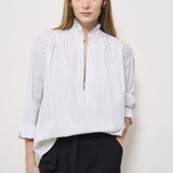 Camicia donna Fabrizia a righe Y5SK36 74RIG SEMICOUTURE 