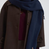 Sciarpa unisex con frange blu 449959359 009 RALPH LAUREN 