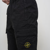 Pantalone uomo nero cargo 3100313 SS0010V0029 STONE ISLAND 