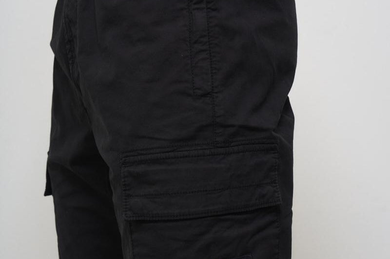 Pantalone uomo nero cargo 3100313 SS0010V0029 STONE ISLAND 