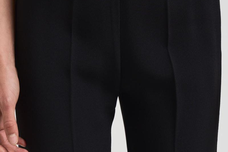 Pantaloni sartoriali donna 14060 8007NERO FORTE FORTE 