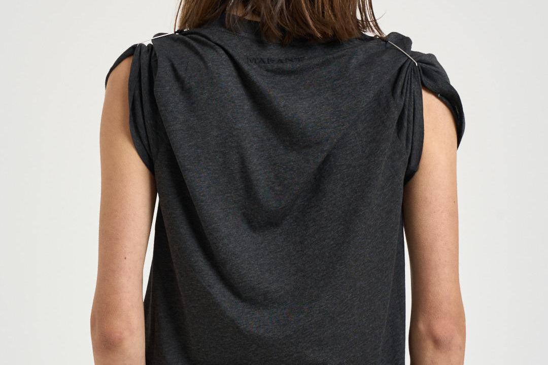 T-shirt donna Zelna antracite TS0157FA D1N05E02AN MARANT ETOILE 