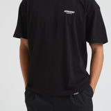 T-shirt uomo girocollo nera OCM41114 BLACK REPRESENT 