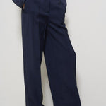Pantalone donna Marlee blu Y5SQ49 K92 SEMICOUTURE 
