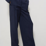 Pantalone donna Marlee blu Y5SQ49 K92 SEMICOUTURE 
