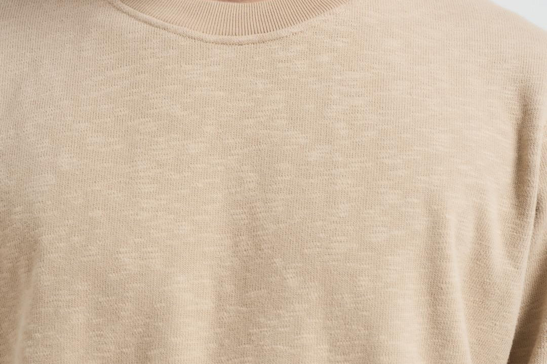 Felpa uomo girocollo beige 6100053 S0238V009A STONE ISLAND 