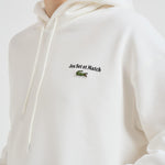 Felpa con cappuccio uomo panna SH5947 70V LACOSTE 