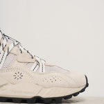 Sneakers uomo bianche nere 0N01U MESHOFFWHITE FLOWER MOUNTAIN 