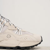 Sneakers uomo bianche nere 0N01U MESHOFFWHITE FLOWER MOUNTAIN 
