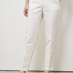 Pantaloni donna a sigaretta bianchi 176832 D6207011 INCOTEX 