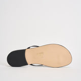 Sandalo donna infradito nero 10165 MORO ACCADEMIE TESSILI 