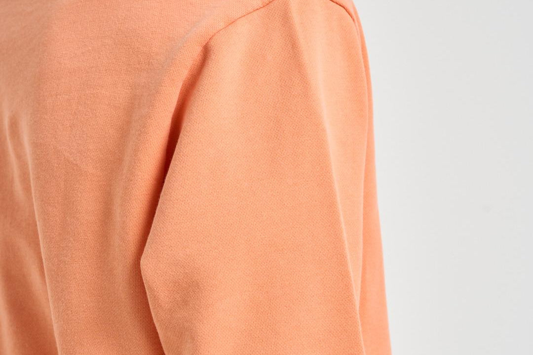 Felpa uomo girocollo arancione pastello 710916689 504 RALPH LAUREN 