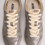 Sneakers donna Windspin in pelle laminata WSLW OY01 AUTRY 