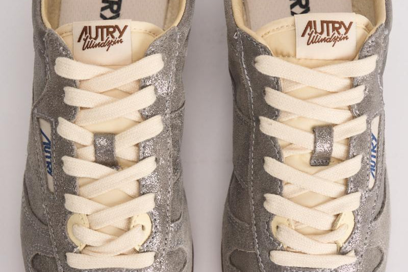 Sneakers donna Windspin in pelle laminata WSLW OY01 AUTRY 