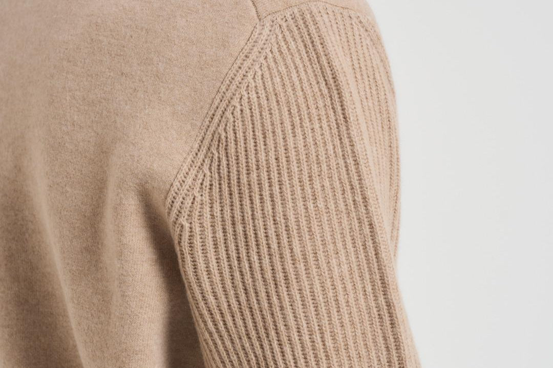 Giacca uomo in maglia cammello AALKTJT1 AA65015210BC LARDINI 