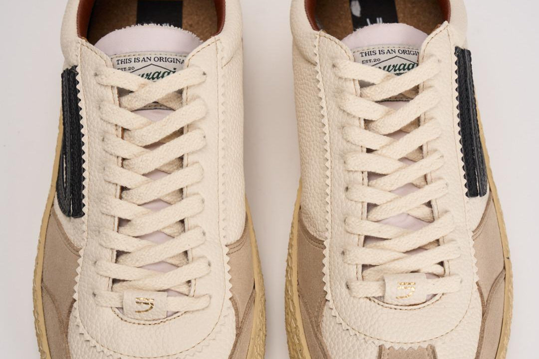 Sneakers donna Vintage Vegan Leather panna PU101V029 OSSO PURAAI 