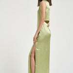 Abito donna lungo verde 32101 0333 FILIPPA K 