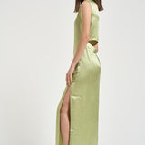 Abito donna lungo verde 32101 0333 FILIPPA K 
