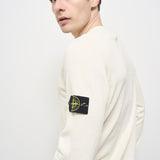 Maglia uomo girocollo panna 5100062 S00B9V0093 STONE ISLAND 