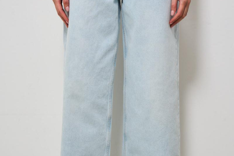 Jeans donna Manon regular in denim chiaro 10584 WHD45 ANINE BING 