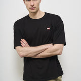 T-shirt uomo nera girocollo A16400 0QIAM9XX DIESEL 