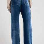 Pantalone donna a palazzo Kankam blu 12699 516524 PIERRE-LOUIS MASCIA 