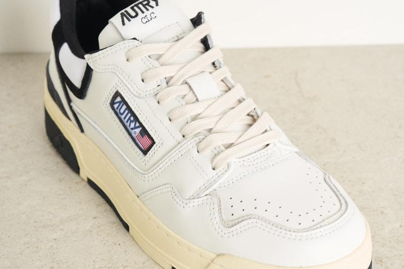 Sneakers uomo bianca con inserti neri ROLM MM04 AUTRY 