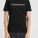 T-shirt uomo girocollo nera 8N1TN5 0021 EMPORIO ARMANI 