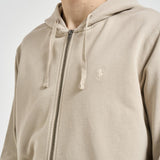 Felpa uomo beige con cappuccio 710916692 019 RALPH LAUREN 