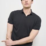 Polo uomo grigia antracite AU1021B 1014 ALPHA STUDIO 