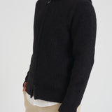 Felpa Sakoji uomo nera M24300021 BLACKMEL SAMSØE SAMSØE 