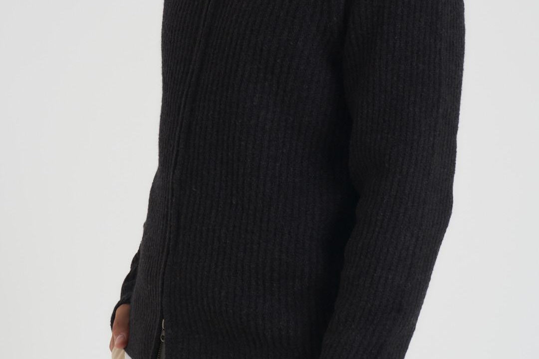 Felpa Sakoji uomo nera M24300021 BLACKMEL SAMSØE SAMSØE 