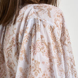Camicia donna con stampa floreale rosa 14626 2076 FORTE FORTE 