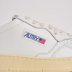 Sneakers uomo Medalist bianca e blu AULM LL12 AUTRY 