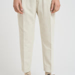 Pantalone uomo a costine sabbia BELLOD 40045130 BRIGLIA 