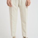 Pantalone uomo a costine sabbia BELLOD 40045130 BRIGLIA 