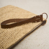 Pochette donna Ampy in rafia chiara AMPY TEA IBELIV 