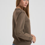 Felpa donna Maurine tortora SW0170FA C3M07EDBEC MARANT ETOILE 
